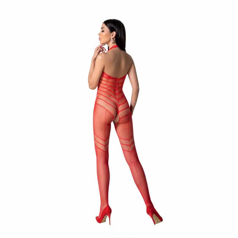 Rød Passion Zuri Bundløs Catsuit - Udforsk Din Sensualitet!