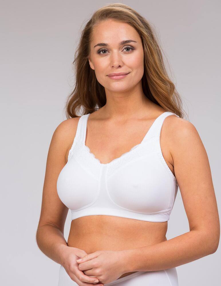 Hvid Uden Bøjle Linnea Trof - Trofé Lingerie  - 7321140444893