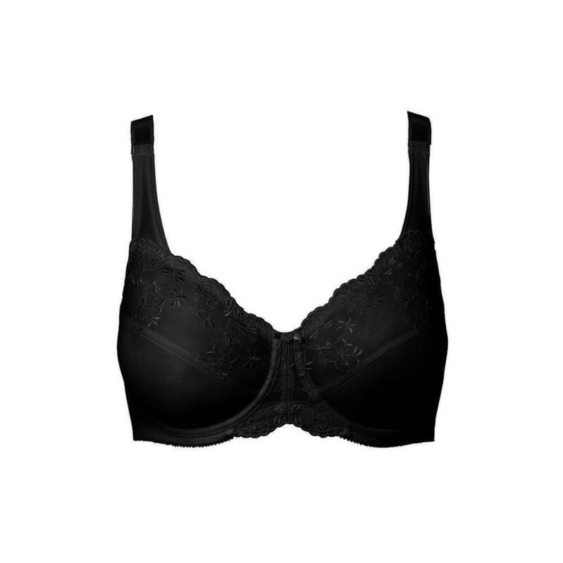 Sort Bøjle Bianca Minimizer Trof - Trofé Lingerie  - 7321140071853