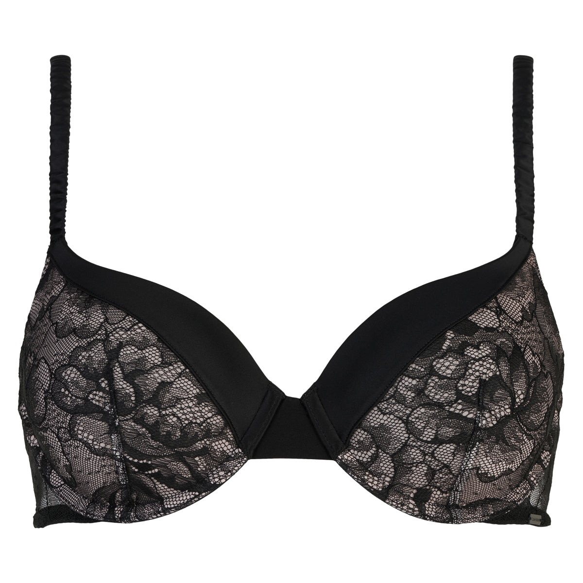 Sort Calvin Klein Lingeri Lightly Lined Med Bøjle Størrelse: 70c Dame - Calvin Klein Lingerie  - 8719853319291