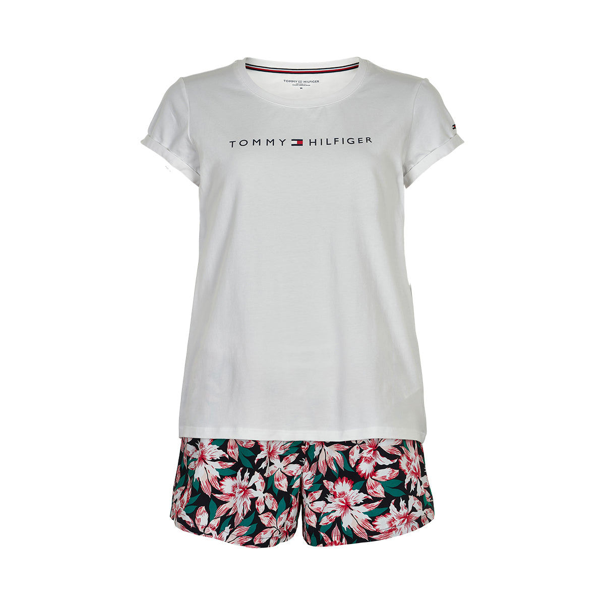 Hvid Tommy Hilfiger Lingeri Pyjamas Størrelse: Dame - Tommy Hilfiger Lingerie  - 8720116328677