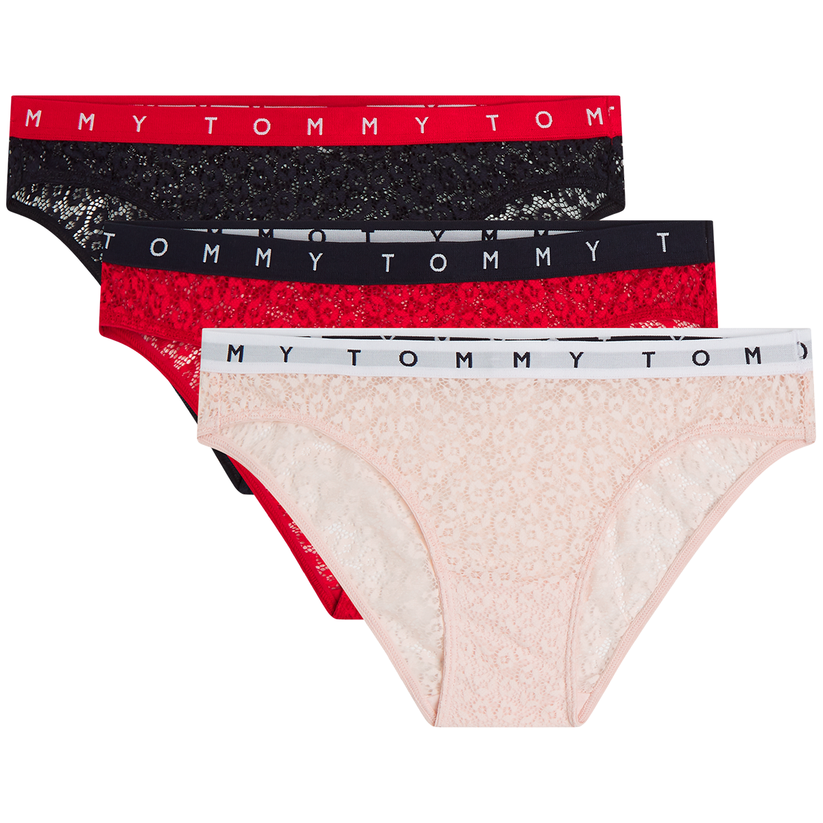 Multi Tommy Hilfiger Lingeri Pack Tai Trusse Størrelse: Dame - Tommy Hilfiger Lingerie  - 8720111675882