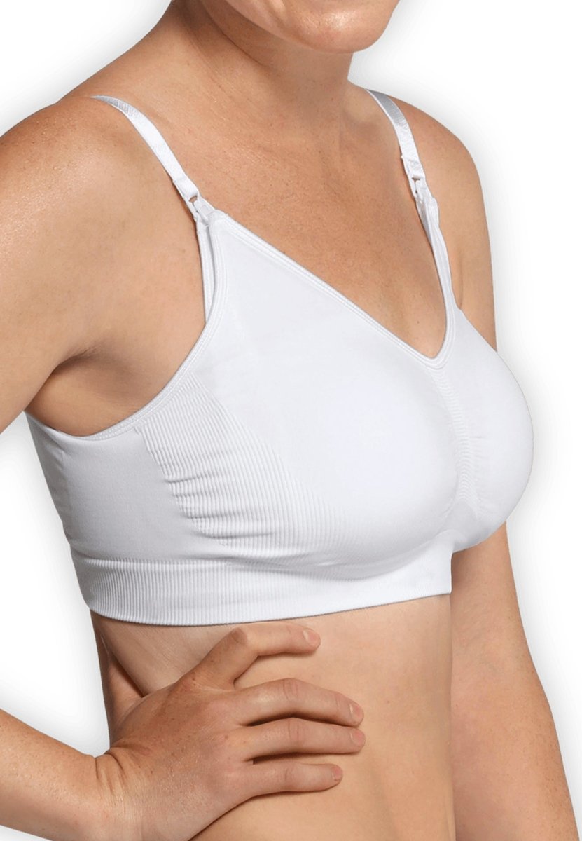 Carriwell Graviditets & Amme Original Seamless, Hvid Carriwell Lingerie Buump - Carriwell Lingerie  - 5714399030054