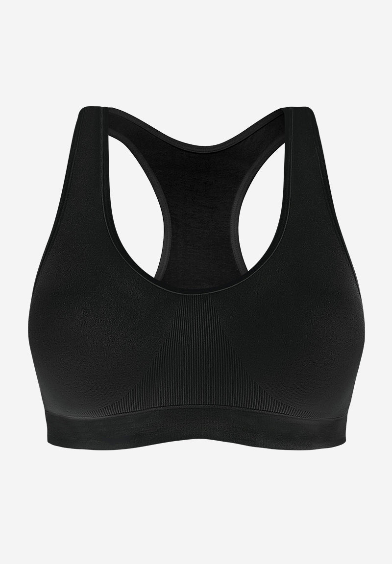 Milker Becky Nat Dag Amme økologisk Bambus, Sort Milker Lingerie Buump - Milker Lingerie