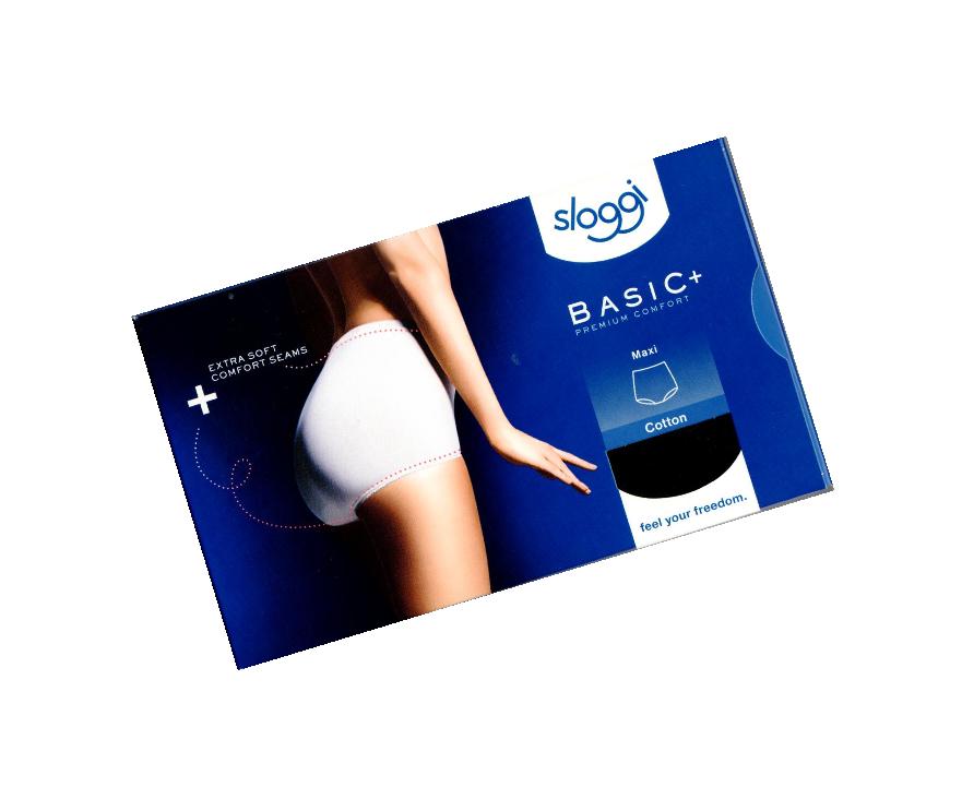 Sort Sloggi Basic Premium Comfort Maxi Str - Lingerie  - 7610604011314