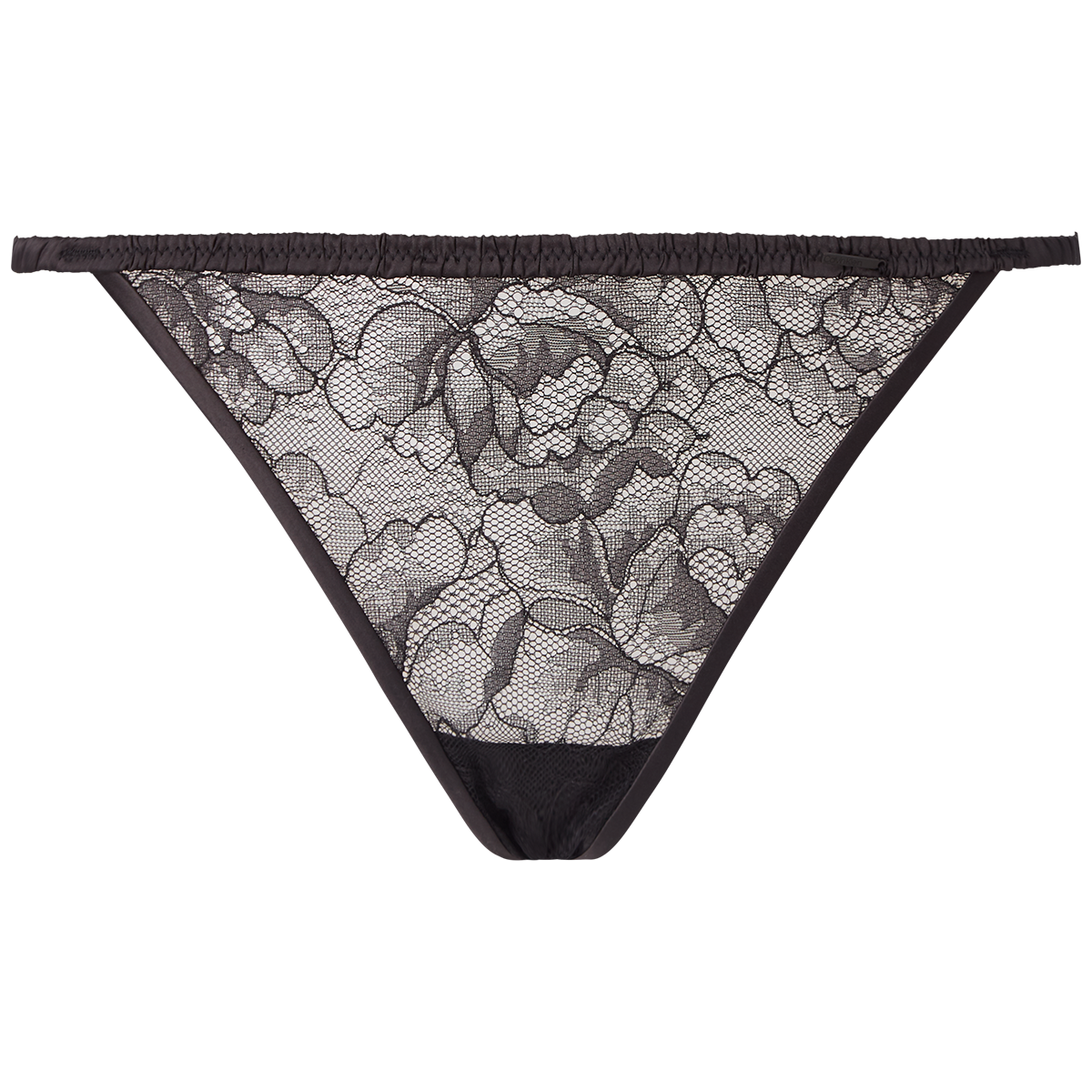 Sort Calvin Klein Lingeri Streng Størrelse: Dame - Calvin Klein Lingerie  - 8719851964684