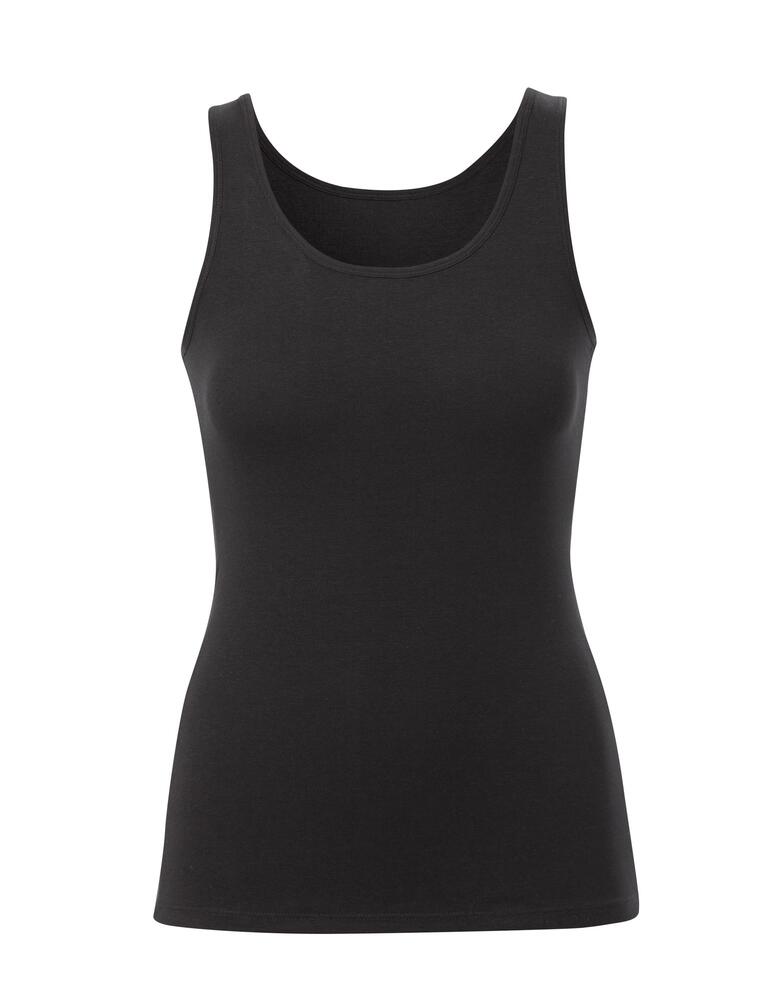 Sort Undertrøje Basis Pak Trof - Trofé Lingerie  - 7321140555292