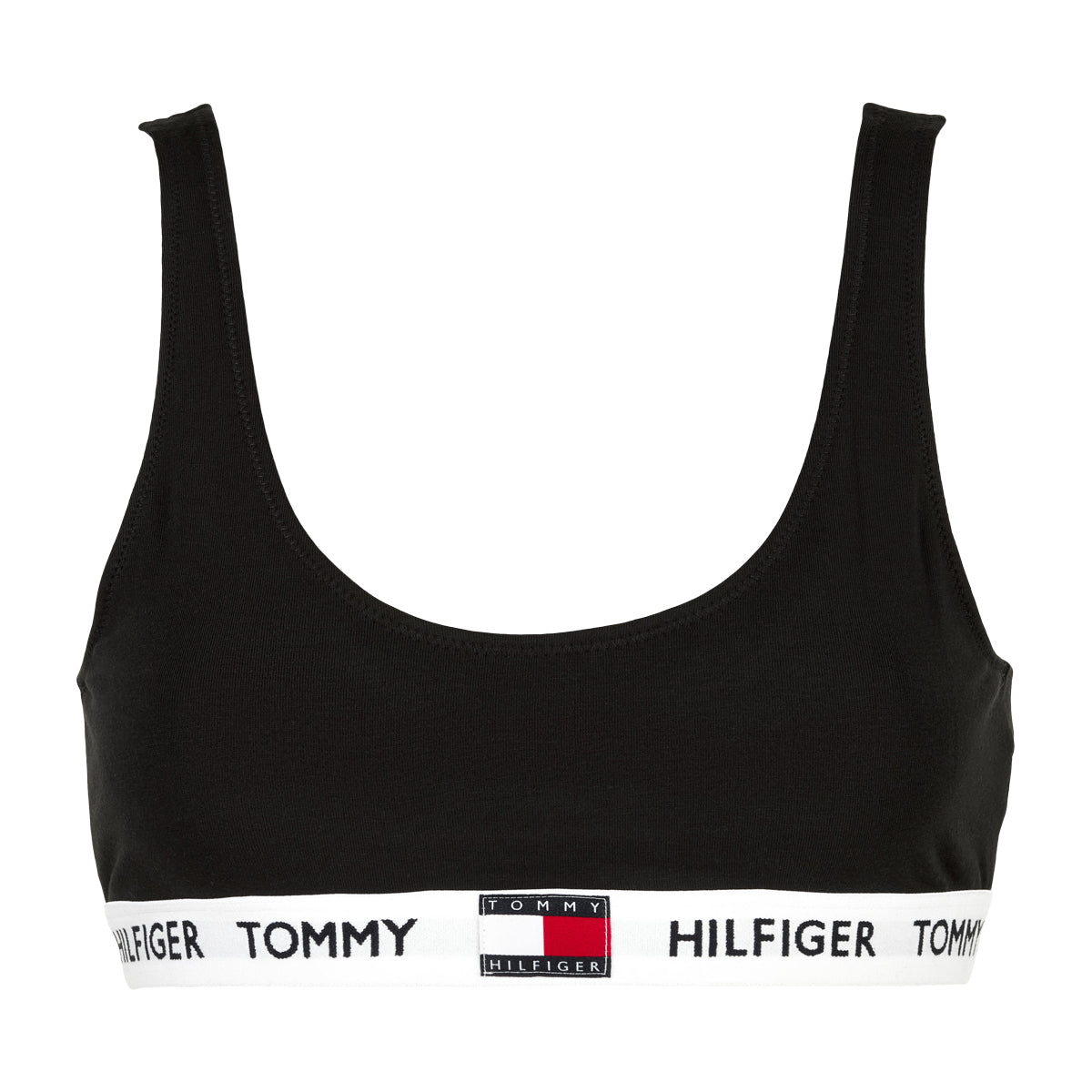 Sort Tommy Hilfiger Lingeri Bralette Bikini Top Størrelse: Dame - Tommy Hilfiger Lingerie  - 8720112710759