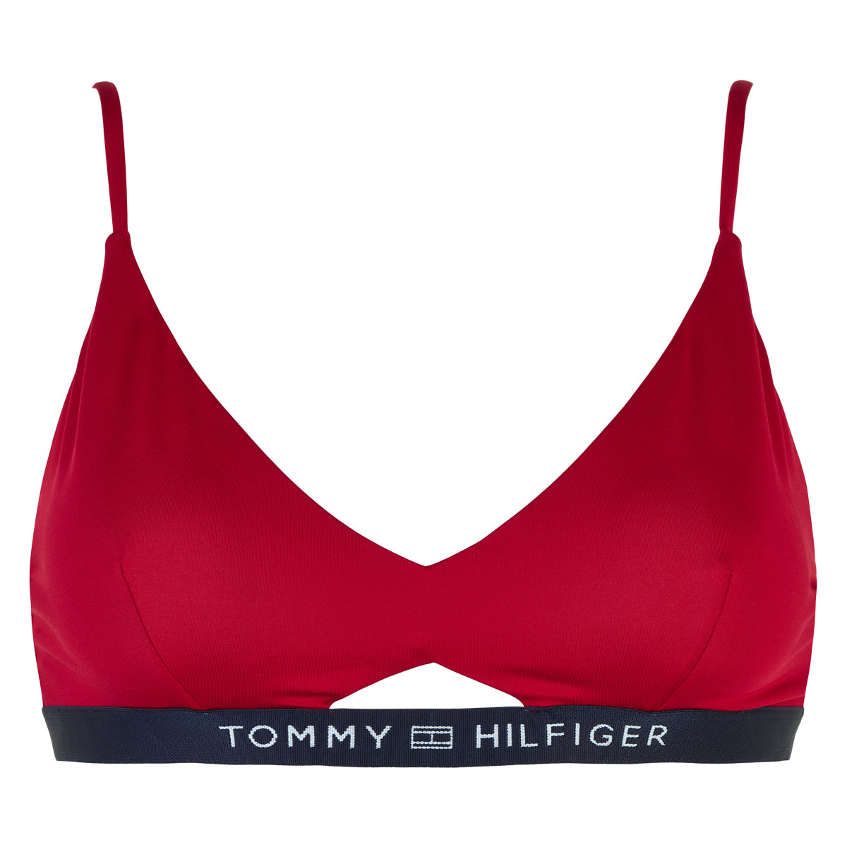 Rød Tommy Hilfiger Lingeri Bikini Top Størrelse: Dame - Tommy Hilfiger Lingerie  - 8720113400864