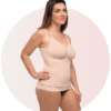 Carriwell Ammetop Med Shapewear Beige Honey Carriwell Lingerie Buump - Carriwell Lingerie